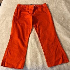 J. Crew City Fit - 12 - bright orange